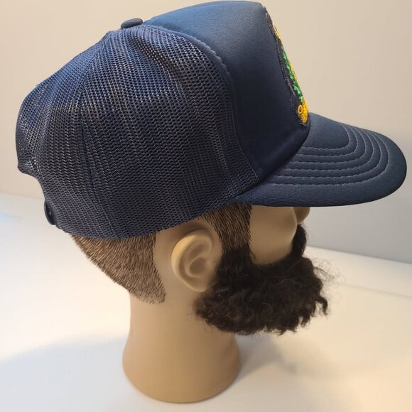 Vintage 90s RCMP Patch Mesh Trucker Adjustable Hat - Picture 4 of 6